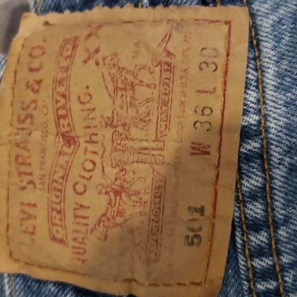 Mens  501 Lewis - Picture 2 of 7